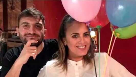 Silvina Luna con su hermano Ezequiel