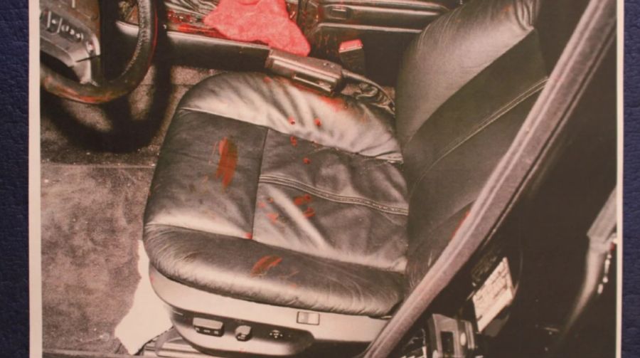 El auto donde asesinaron a Tupac Shakur