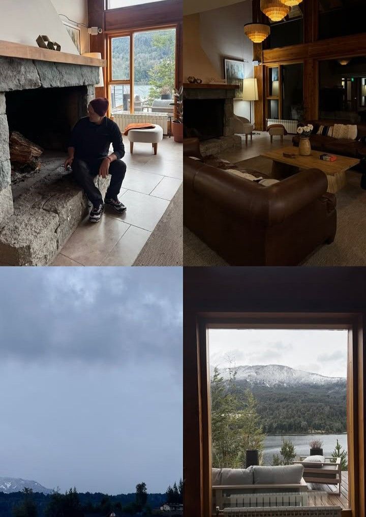 Hotel donde se alojó Andy Kusnetzoff en Villa La Angostura