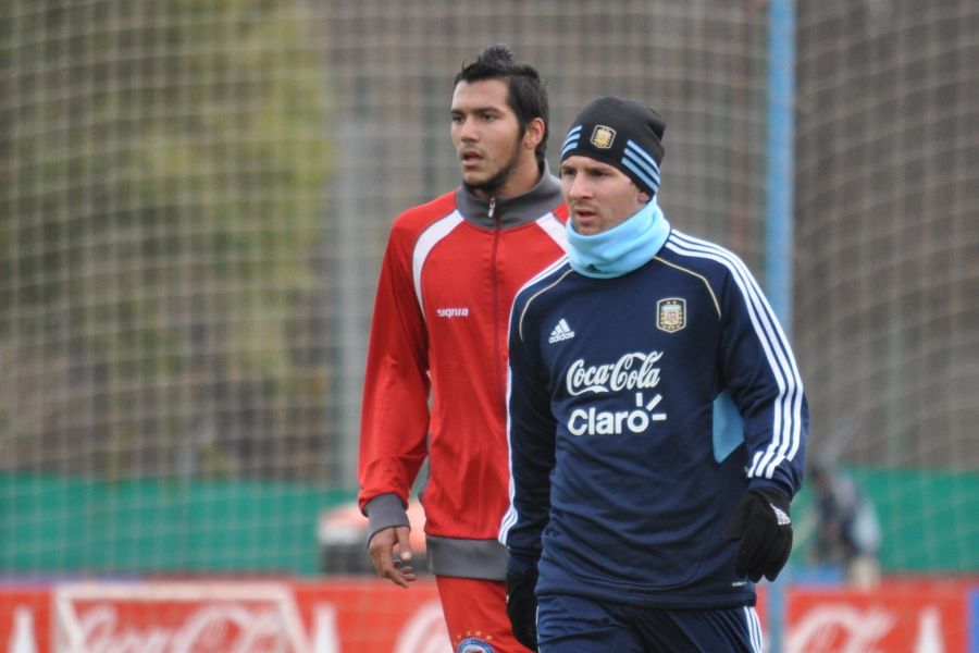 Lionel Messi con Argentinos Juniors