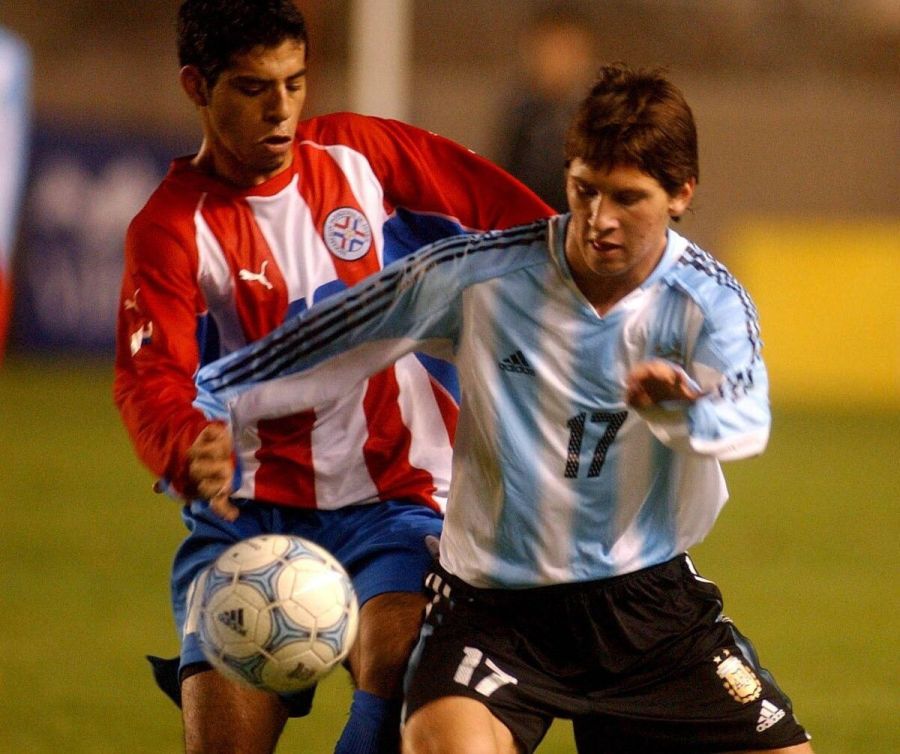 Lionel Messi con Argentinos Juniors