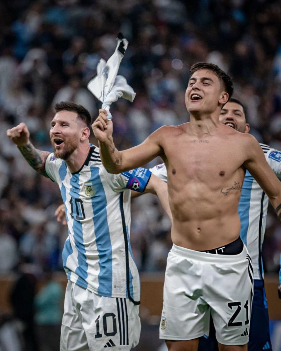 Paulo Dybala y Lionel Messi