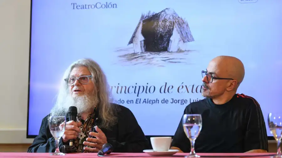 Presentación a la prensa de Principio de Éxtasis