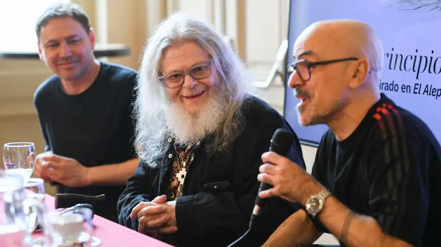 Presentación a la prensa de Principio de Éxtasis