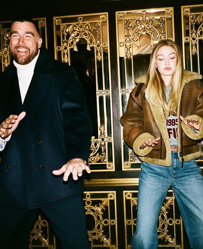 Travis Kelce y Gigi Hadid