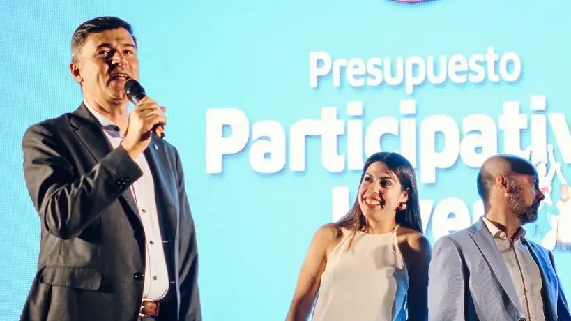 Camila junto a Daniel Passerini
