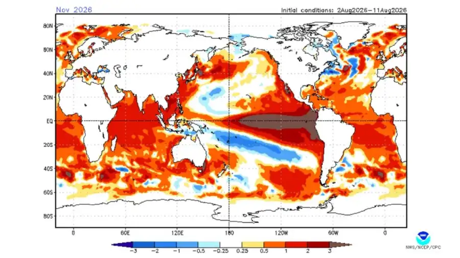 El Niño entra en una fase crítica