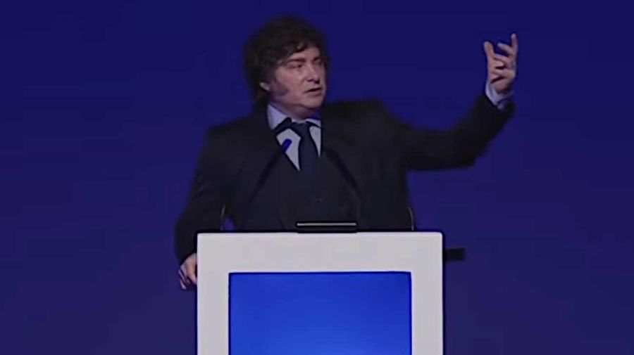 Javier Milei en el encuentro Vientos de Cambio 02092026