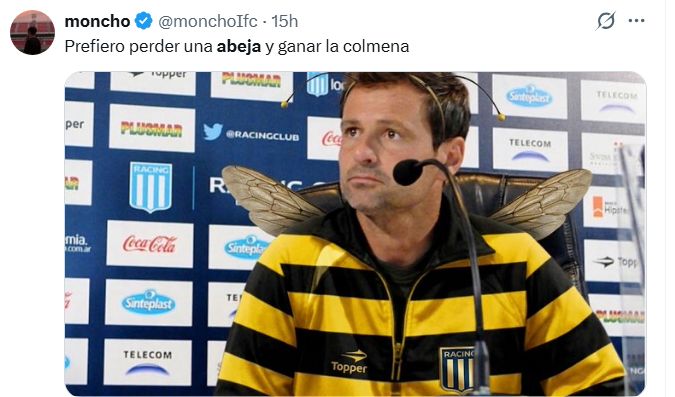Memes camiseta de Racing