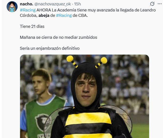 Memes camiseta de Racing