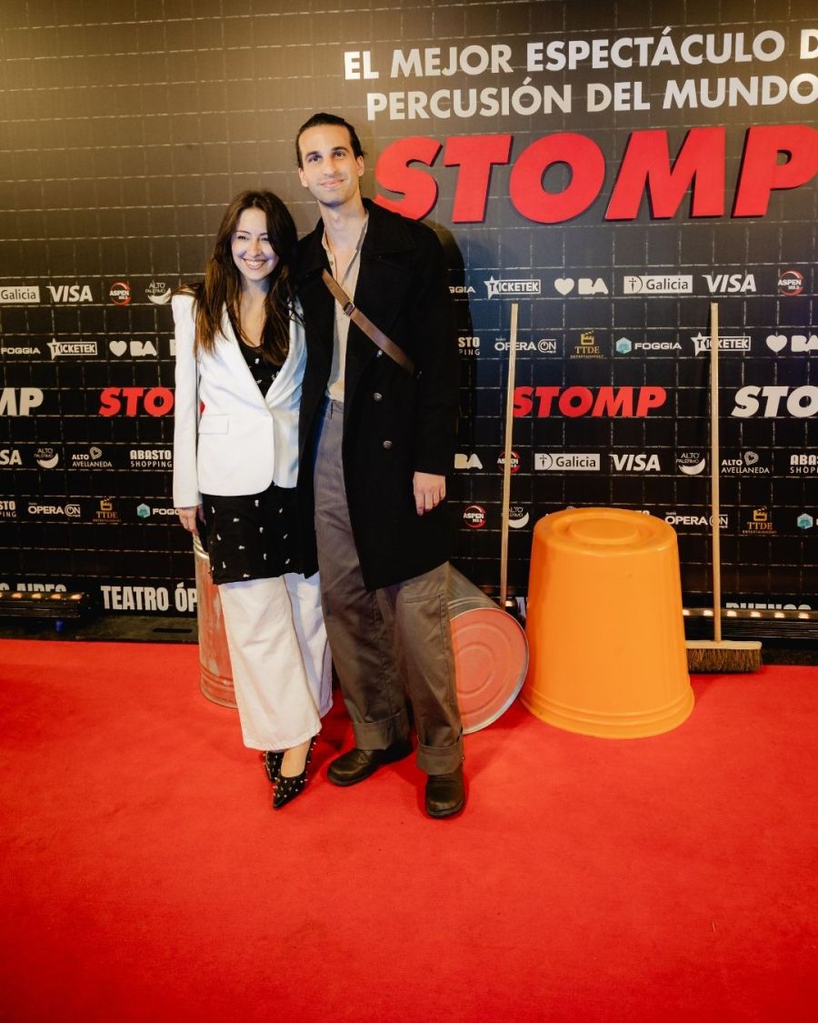 De Inés Estévez y Laura Novoa a Franco Yan y Paula Morales en el estreno de STOMP
