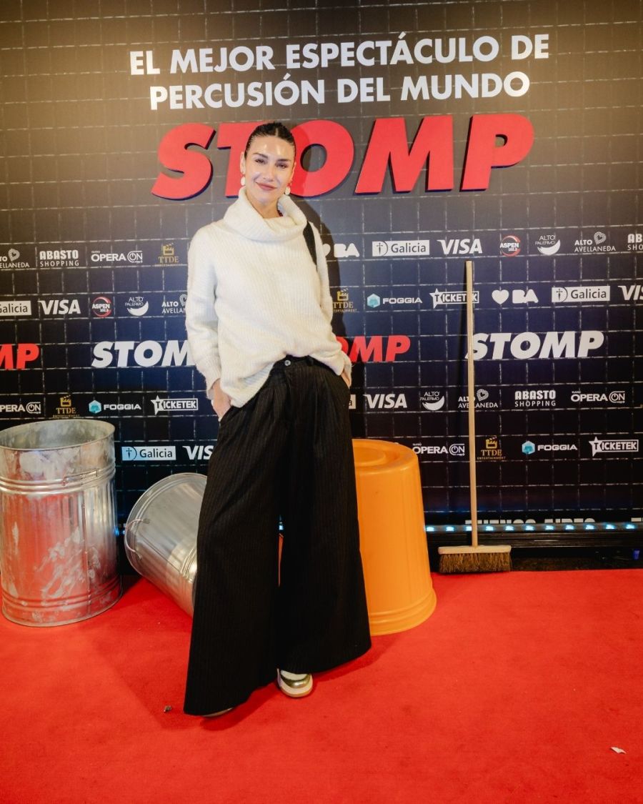 De Inés Estévez y Laura Novoa a Franco Yan y Paula Morales en el estreno de STOMP