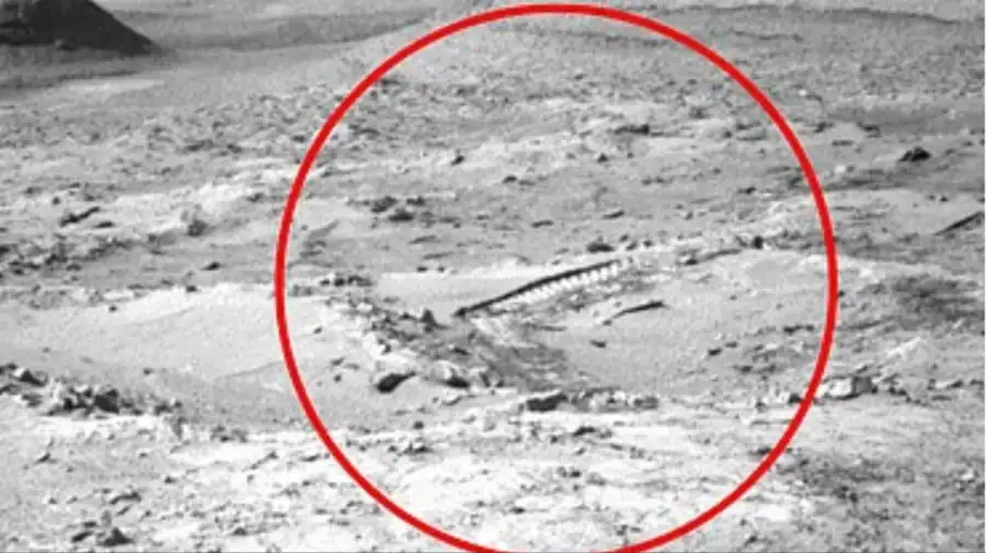 Huellas extraterrestres en Marte