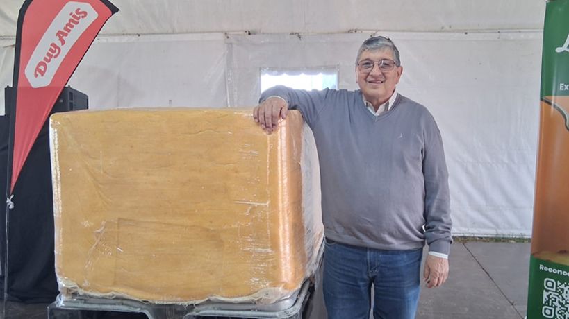 Queso gigante en Villa María