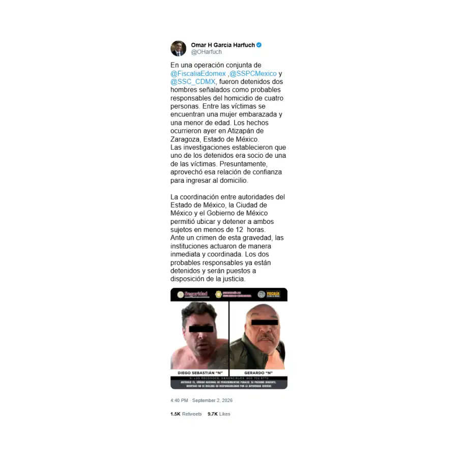 Secretario de Seguridad y Protección Ciudadana