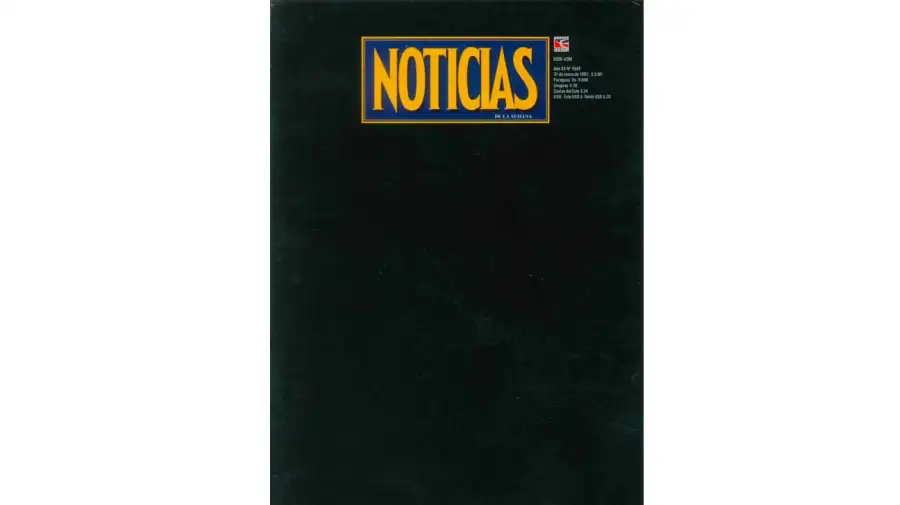Tapa de Revista Noticias