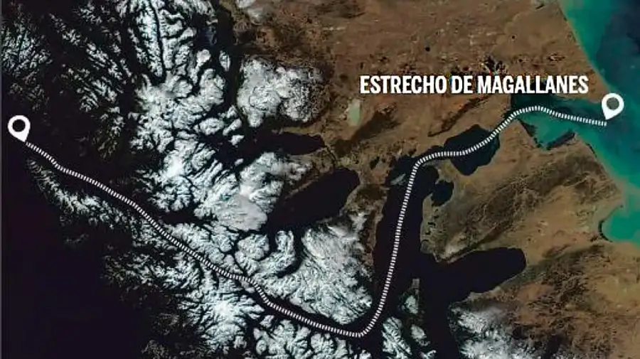 Túnel bajo el Estrecho de Magallanes