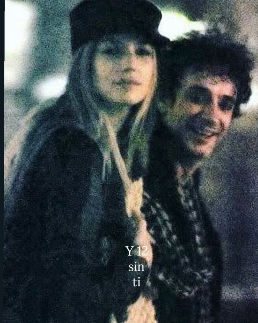 Chloe Bello y Gustavo Cerati