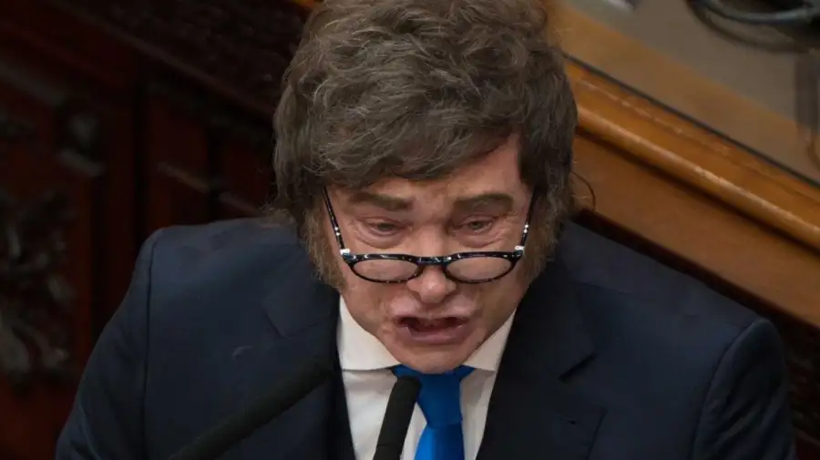El presidente Javier Milei