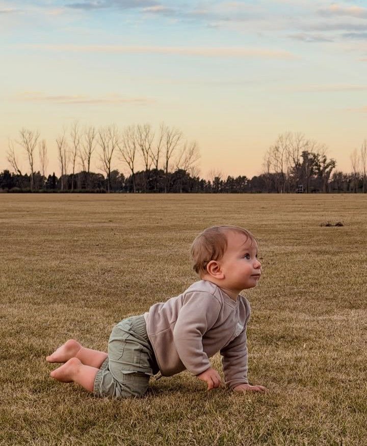 Faustino, el hijo de Eva Bargiela y Gianluca Simeone