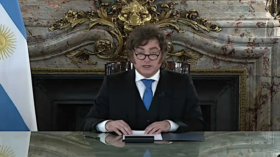 Javier Milei Cadena Nacional 03092026