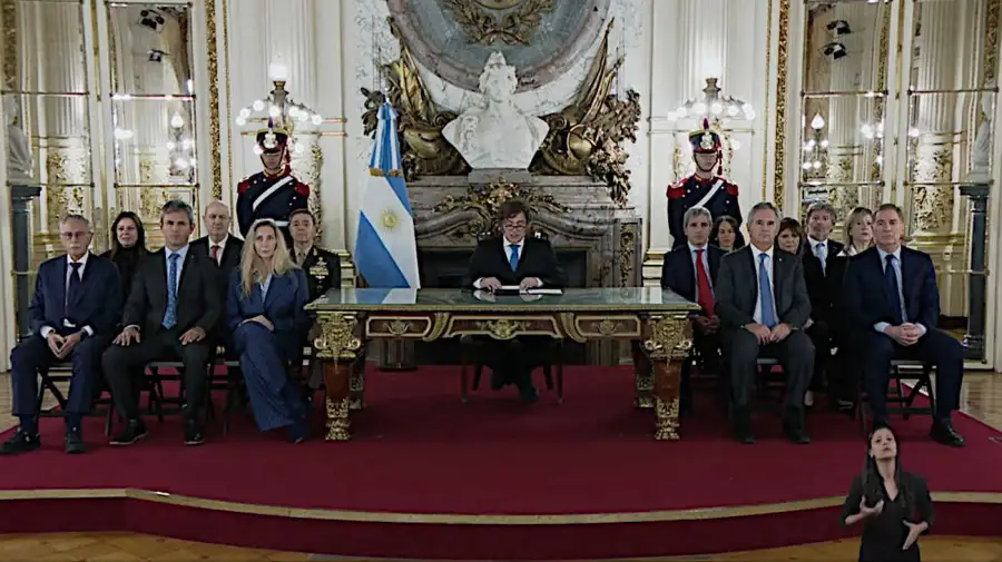 Javier Milei Cadena Nacional 03092026
