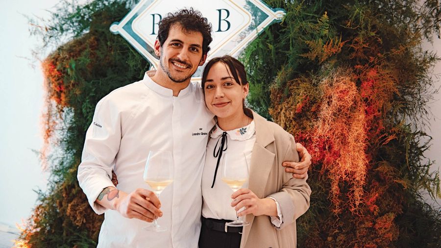 Leandro Giménez y Camila Fernández