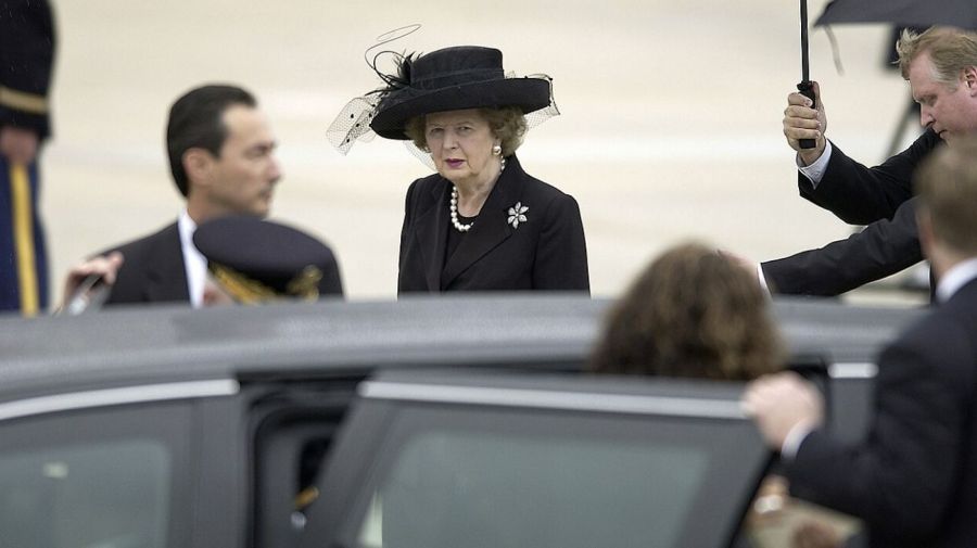 Margaret Thatcher, la ex primera ministra británica