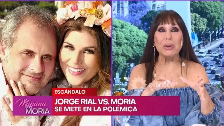 Moria Casán sobre el conflicto entre Jorge Rial y La Niña Antoniale