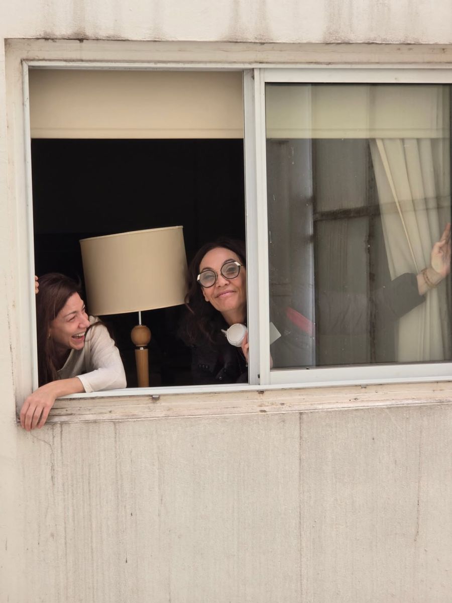 Rocío Igarzábal y Ernestina Pais