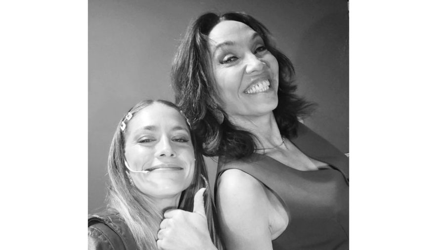 Rocío Igarzábal y Ernestina Pais