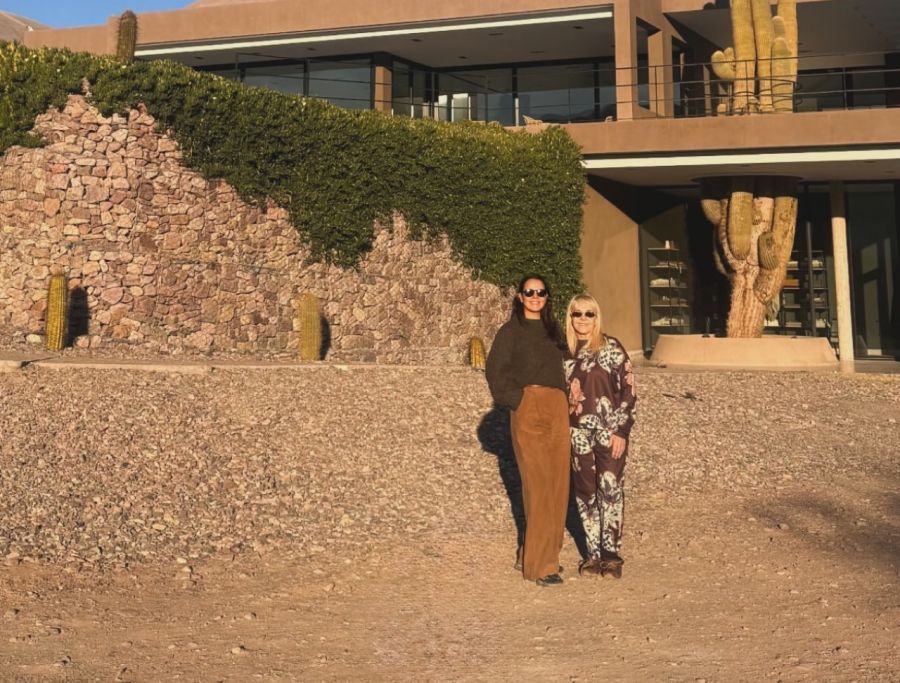 Claudia Villafañe en Jujuy