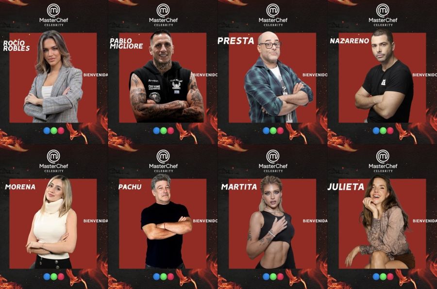 Los ocho participantes nuevos de MasterChef Celebrity 2026