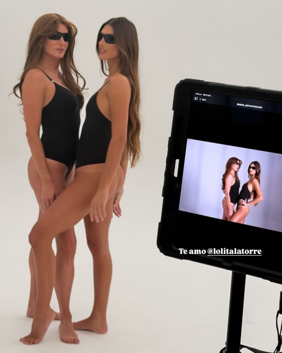 Yanina Latorre sorprendió por su parecido con su hija Lola Latorre
