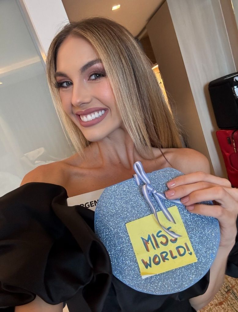 Alina Luz Akselrad, la argentina que compitió en Miss Mundo