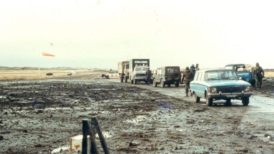 Autos Argentinos en Malvinas