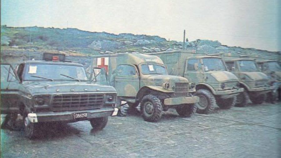 Autos Argentinos en Malvinas