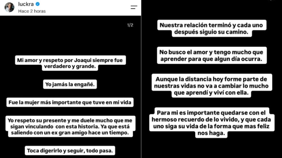 Cruce de Luck Ra y La Joaqui