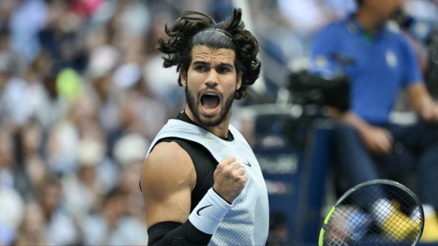 Carlos Alcaraz en el US Open 2026