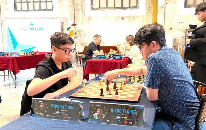 Faustino Oro vs Diego Flores