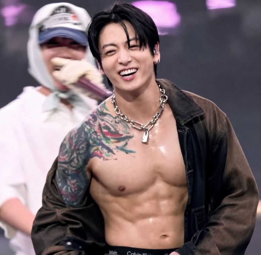 Jungkook abdominales 