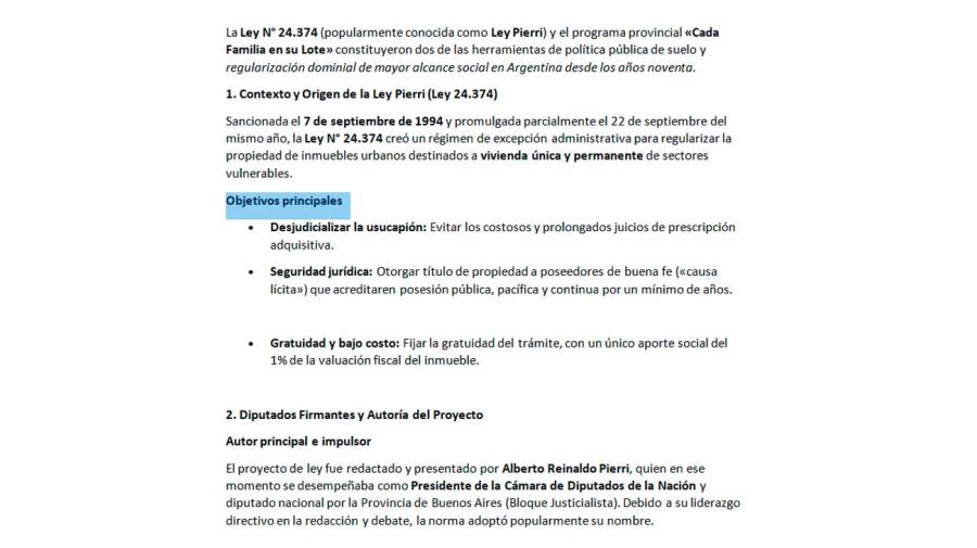 La Ley Pierri