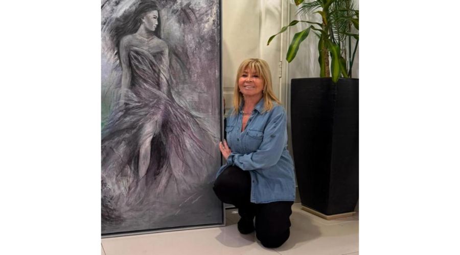 METAMORFOSIS DEL ALMA: Meneca Carrate transforma su historia en arte y palabra