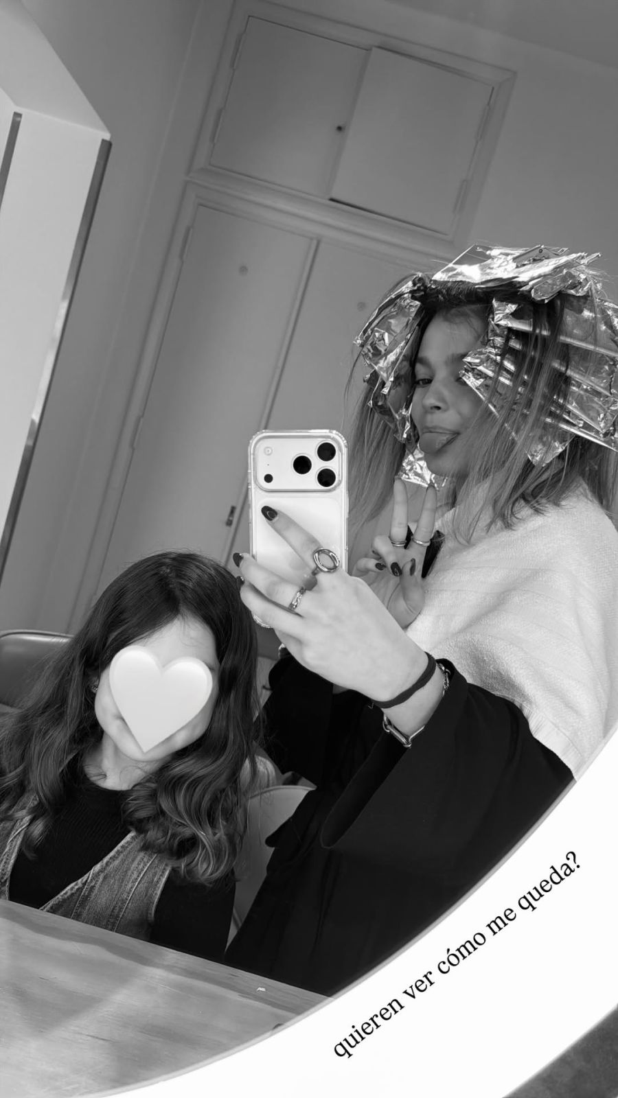 Muna Pauls, la hija de Agustina Cherri con nuevo look