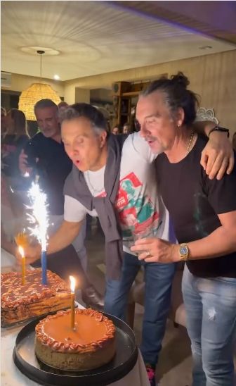 Sergio Lapegüe festejó su cumpleaños