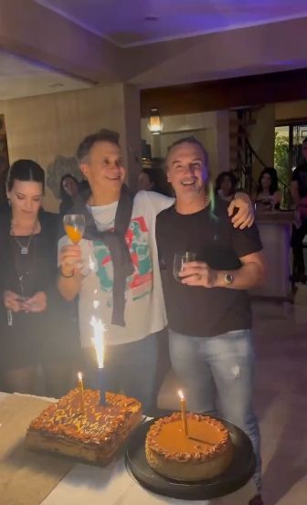 Sergio Lapegüe festejó su cumpleaños