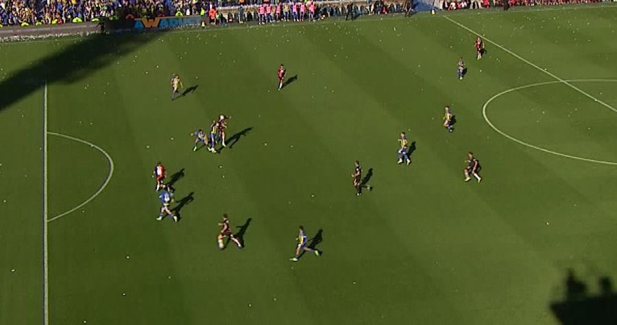 Trazado Central vs Newell´s