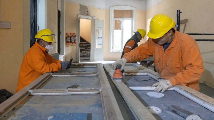 Avance de la restauración y puesta en valor del castillo del Botánico
