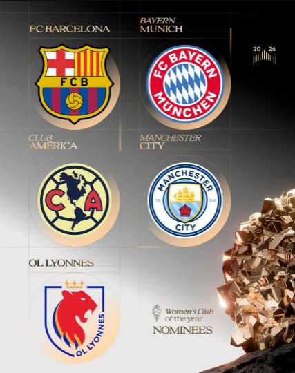Balón de Oro 2026 - Todos los nominados