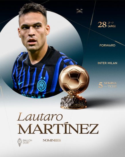Balón de Oro 2026 - Todos los nominados